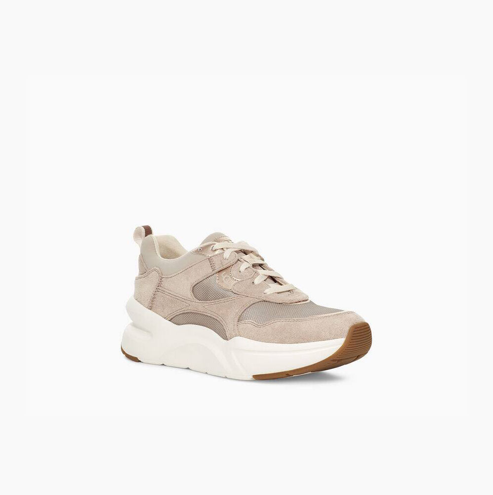 UGG LA Hills Beige Sneakers for Women (DLNK32678)